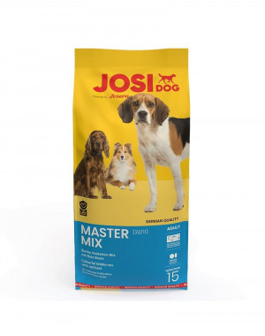 Josera JosiDog Master Mix 15kg Cena norādīta par 1 gb. un ir spēkā pasūtot 2 gb.